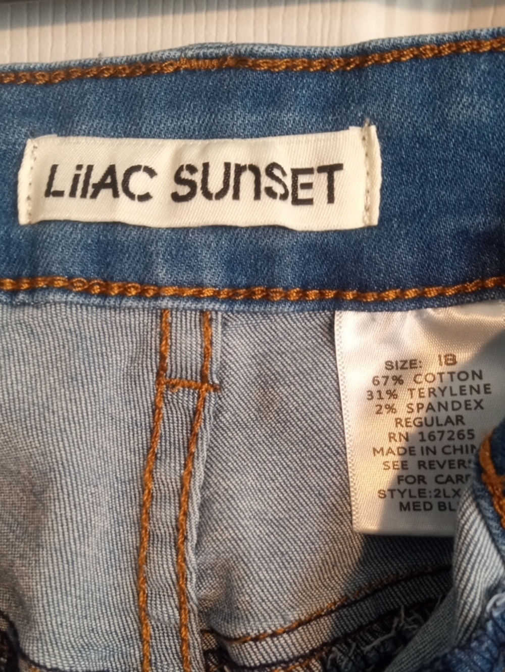 LILAC SUNSET SKINNY JEANS - Picture 8 of 12